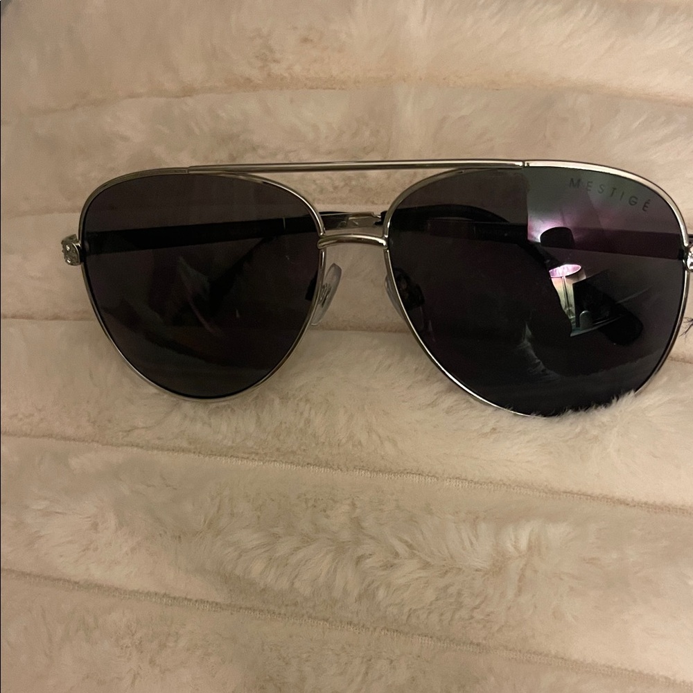Sparkling Silver Sunglasses